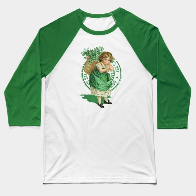 St patricks day Retro Baseball T-Shirt by sabargeh